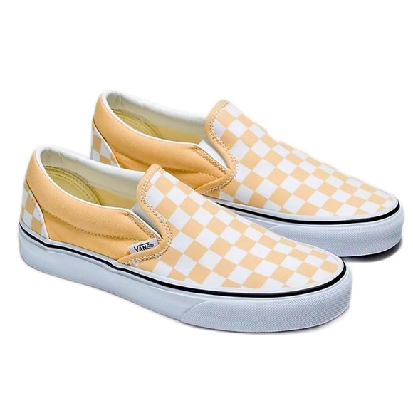 Vans Shoes - Vans Classic Slip On Honey Dew Peach Color